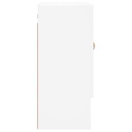 Dulap de perete, alb, 60x31x70 cm, lemn compozit, 7 image