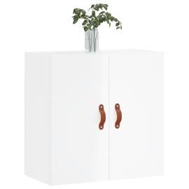 Dulap de perete, alb extralucios, 60x31x60 cm, lemn compozit, 3 image