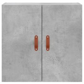 Dulap de perete, gri beton, 60x31x60 cm, lemn compozit, 5 image