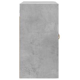Dulap de perete, gri beton, 60x31x60 cm, lemn compozit, 7 image