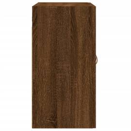 Dulap de perete, stejar maro, 60x31x60 cm, lemn compozit, 7 image