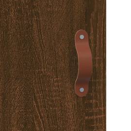 Dulap de perete, stejar maro, 60x31x70 cm, lemn compozit, 9 image