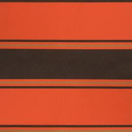 Copertină retractabilă portocaliu/maro 4x3 m, textil/aluminiu, 8 image
