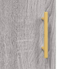 Dulap de perete, gri sonoma, 60x31x60 cm, lemn compozit, 9 image