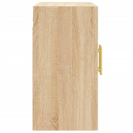 Dulap de perete, stejar sonoma, 60x31x60 cm, lemn compozit, 7 image