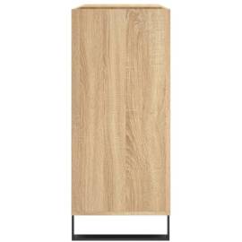 Dulap pentru discuri stejar sonoma 84,5x38x89 cm lemn compozit, 5 image
