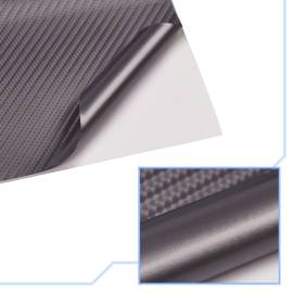 Folie colantare auto Carbon 5D Lacuit Argintiu (3,0m x 1,52m), 6 image