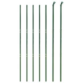 Gard plasă de sârmă, verde, 1,4x10 m, oțel galvanizat, 3 image