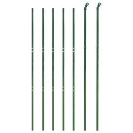 Gard plasă de sârmă, verde, 2,2x10 m, oțel galvanizat, 3 image