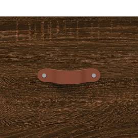 Măsuță de cafea, stejar maro, 90x50x40 cm, lemn prelucrat, 10 image