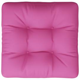 Pernă pentru paleți, roz, 58x58x10 cm, țesătură oxford, 6 image