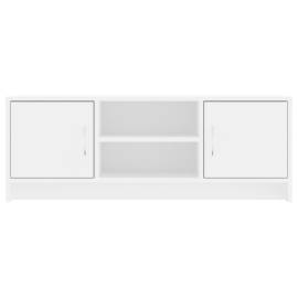 Dulap tv, alb, 102x30x37,5 cm, lemn compozit, 5 image