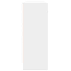 Servantă, alb, 91x28x75 cm, lemn compozit, 7 image