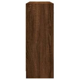 Servantă, stejar maro, 91x28x75 cm, lemn prelucrat, 7 image