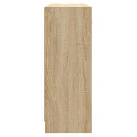 Servantă, stejar sonoma, 91x28x75 cm, lemn prelucrat, 7 image