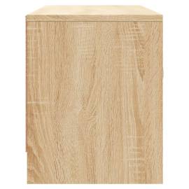 Dulap tv stejar sonoma, 102x30x37,5 cm, lemn prelucrat, 7 image