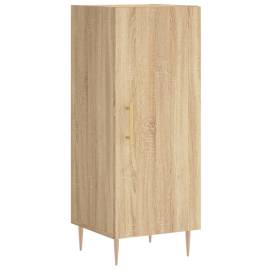 Servantă, stejar sonoma, 34,5x34x90 cm, lemn compozit, 2 image