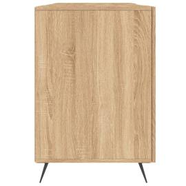 Birou, stejar sonoma, 140x50x75 cm, lemn compozit, 7 image