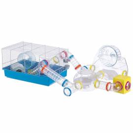 Ferplast cușcă pentru hamster „paula”, albastru, 46x29,5x24,5 cm