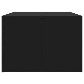 Măsuță de cafea, negru, 102x50x36 cm, lemn prelucrat, 5 image