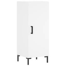 Servantă, alb, 34,5x34x90 cm, lemn compozit, 2 image