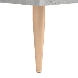 Servantă, gri beton, 34,5x34x90 cm, lemn compozit, 11 image