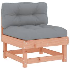 Canapea de mijloc cu perne, lemn masiv douglas, 2 image