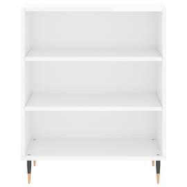 Servantă, alb extralucios, 57x35x70 cm, lemn compozit, 4 image