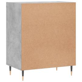 Servantă, gri beton, 57x35x70 cm, lemn compozit, 6 image
