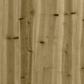 Taburete de grădină cu perne, 2 buc., lemn de pin tratat, 8 image