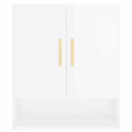 Dulap de perete, alb extralucios, 60x31x70 cm, lemn prelucrat, 5 image