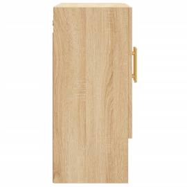 Dulap de perete, stejar sonoma, 60x31x70 cm, lemn compozit, 7 image