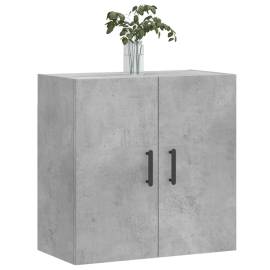 Dulap de perete, gri beton, 60x31x60 cm, lemn compozit, 3 image