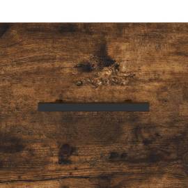 Dulap de perete, stejar fumuriu, 80x36,5x35 cm, lemn compozit, 10 image
