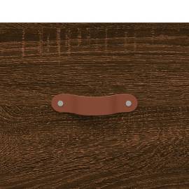 Dulap de perete, stejar maro, 80x36,5x35 cm, lemn compozit, 9 image