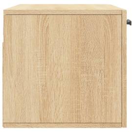 Dulap de perete, stejar sonoma, 80x36,5x35 cm, lemn compozit, 7 image