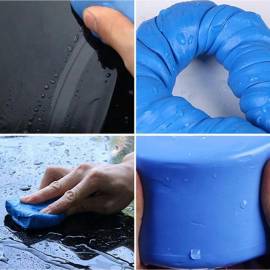 Argila curatare si lustruire vopsea auto, 180g, culoare Albastra, 3 image