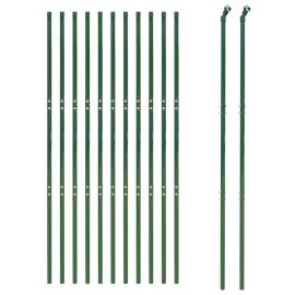 Gard plasă de sârmă, verde, 2,2x25 m, oțel galvanizat, 3 image