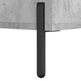 Bancheta pantofar, gri beton, 102x35x55 cm, lemn prelucrat, 9 image