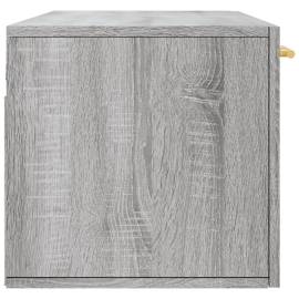 Dulap de perete, gri sonoma, 100x36,5x35 cm, lemn prelucrat, 7 image