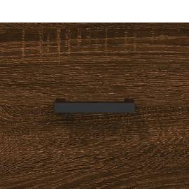 Dulap de perete, stejar maro, 100x36,5x35 cm, lemn prelucrat, 9 image