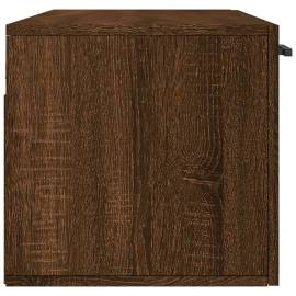 Dulap de perete, stejar maro, 100x36,5x35 cm, lemn prelucrat, 7 image