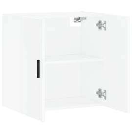 Dulap de perete, alb, 60x31x60 cm, lemn compozit, 6 image