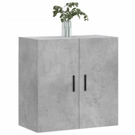 Dulap de perete, gri beton, 60x31x60 cm, lemn compozit, 3 image
