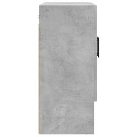 Dulap de perete, gri beton, 60x31x70 cm, lemn compozit, 7 image