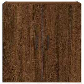 Dulap de perete, stejar maro, 60x31x60 cm, lemn compozit, 5 image