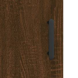 Dulap de perete, stejar maro, 60x31x70 cm, lemn compozit, 10 image