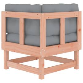 Canapele colțar cu perne, 2 buc., lemn masiv de pin, 7 image