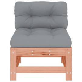 Canapea de mijloc cu perne, lemn masiv douglas, 3 image