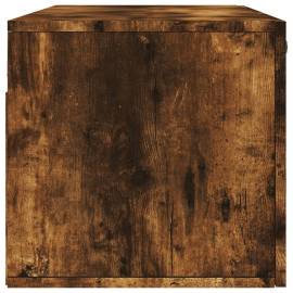 Dulap de perete, stejar fumuriu, 100x36,5x35 cm, lemn prelucrat, 7 image
